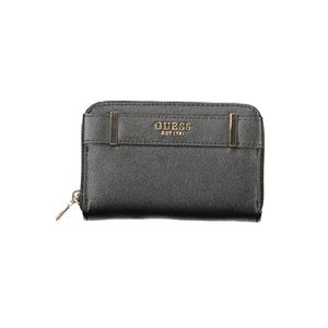 GUESS JEANS WOMEN'S WALLET BLACK