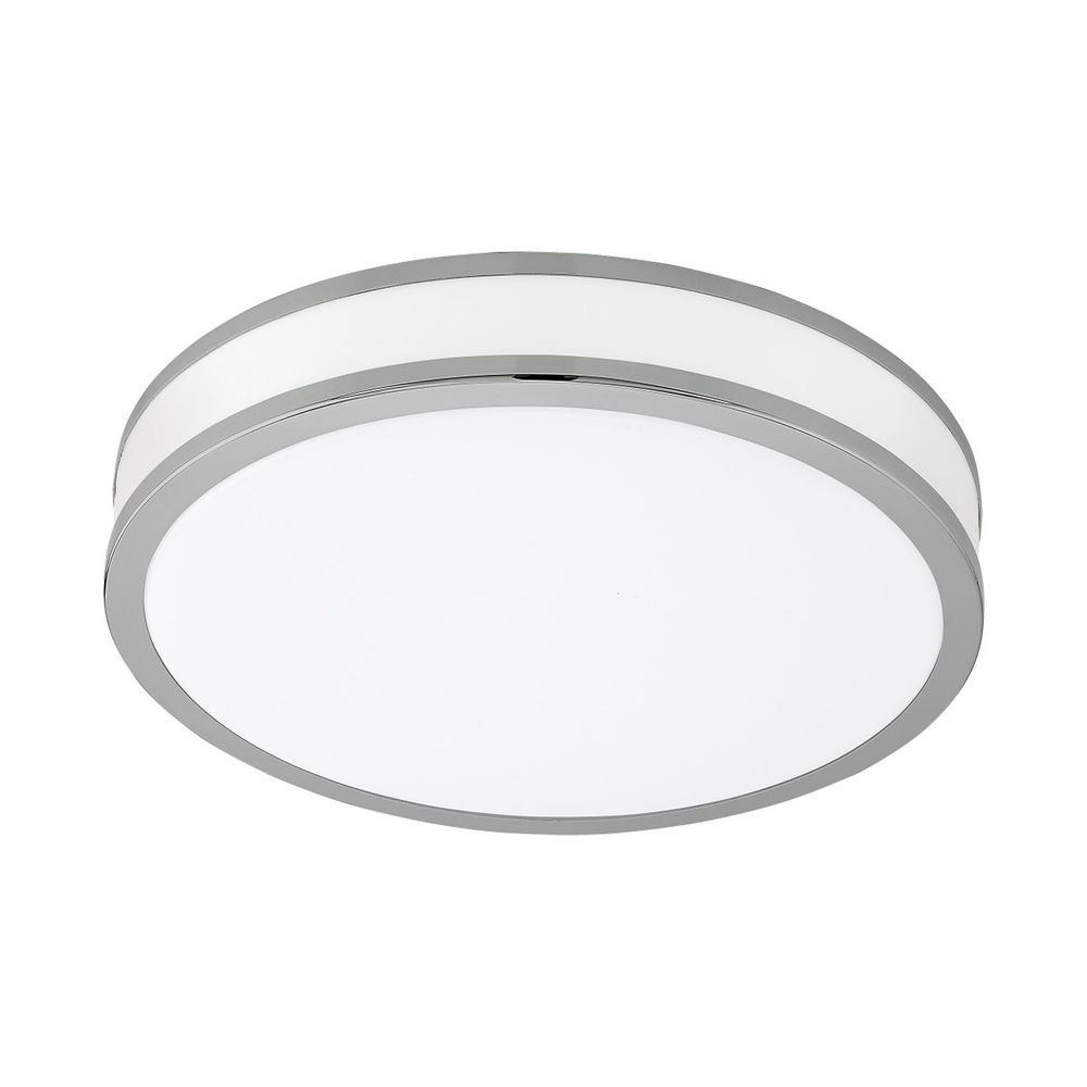 Eglo Palermo 2 Plafonjera/1, LED, 18W, 2000lm, Promjer 280mm, Krom/Bijela slika 1