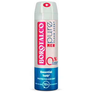 Borotalco Men spray Pure Velvet Touch, 150 ml