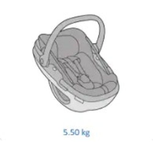 Maxi-Cosi autosjedalica Coral 360, Grupa 0+ (0-13 kg) - Essential Grey slika 27