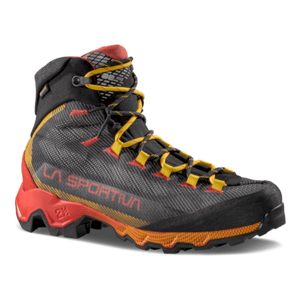 La Sportiva Muške gležnjerice Aequilibrium Hike GTX, Carbon/Yellow slika 2