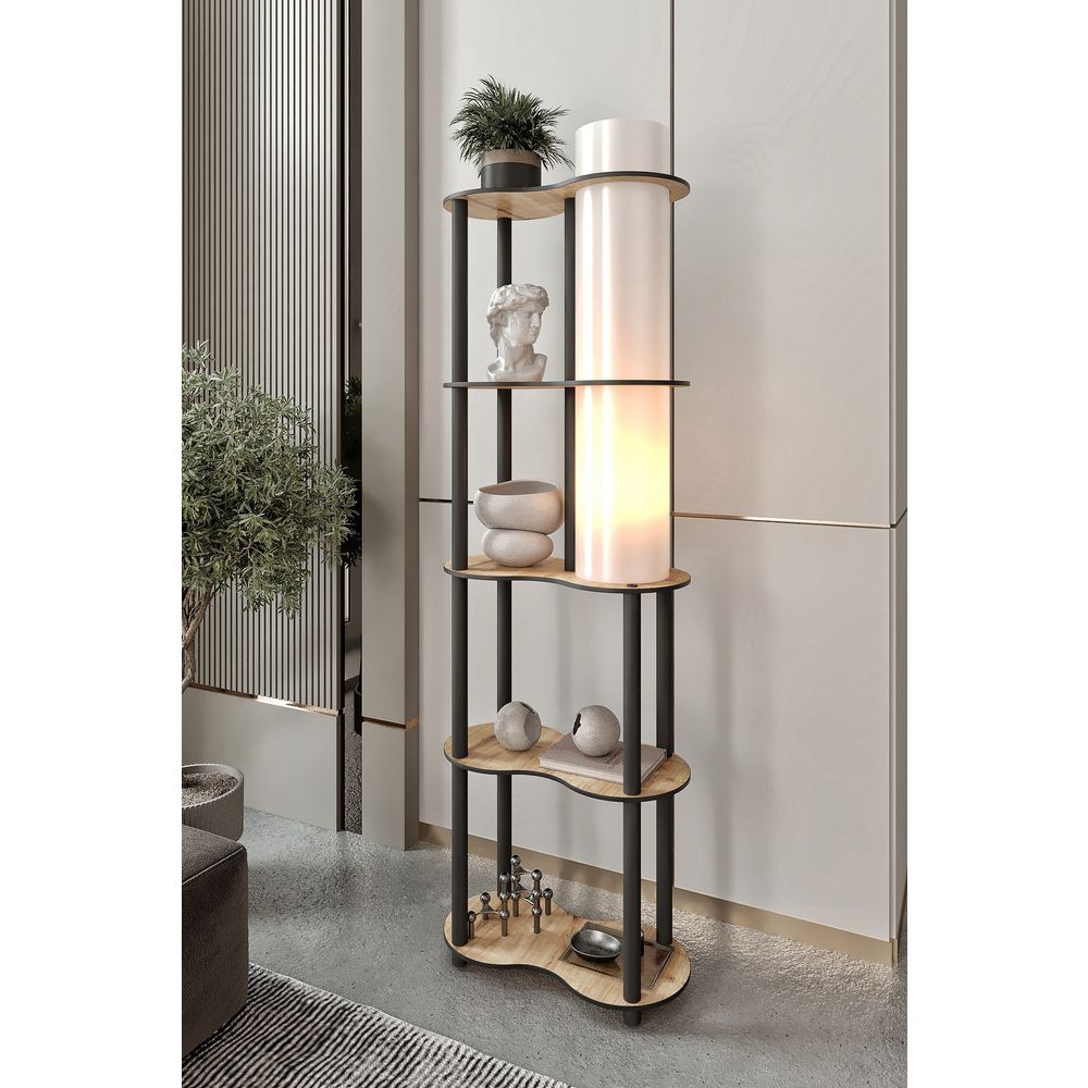 Podna Lampa KS-11110 u Boji Oraha slika 3