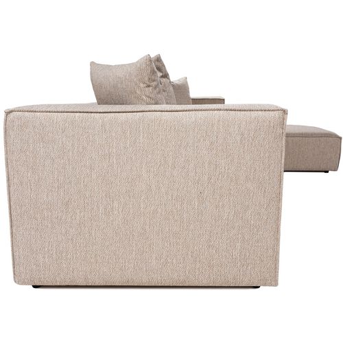 Woody Fashion Kutna garnitura Sora (L1-O1-O1-1R-POUFFE ) - boja pijeska slika 5