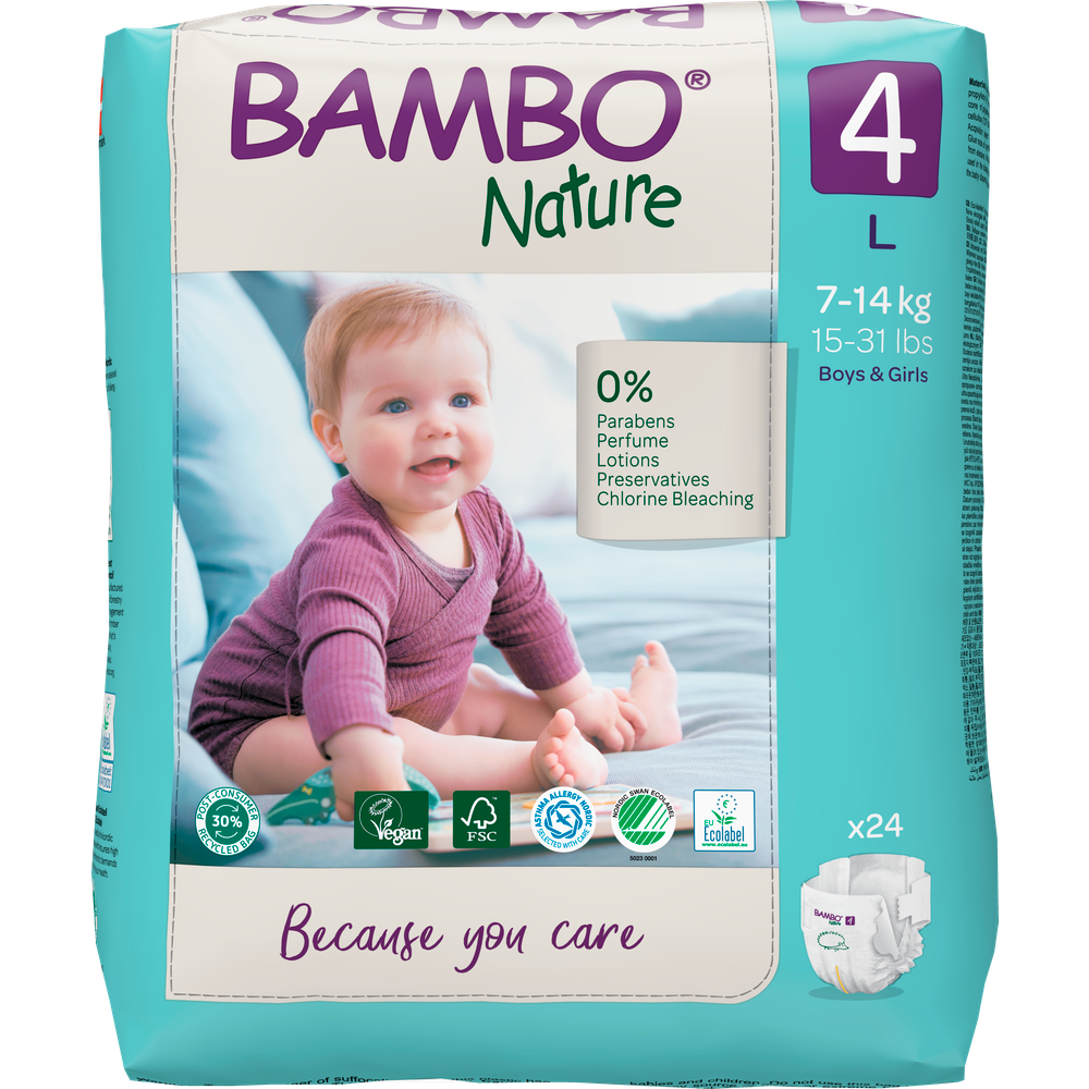 Bambo Nature pelene malo pakovanje slika 3