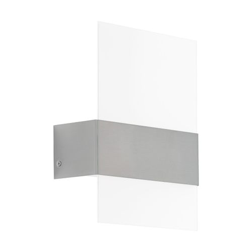 Eglo Nadela vanjska zidna/2, led, 2x2,5w, inox/bijela  slika 1