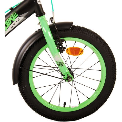 Dječji bicikl Volare Thombike 16" s dvije ručne kočnice crno-zeleni slika 5