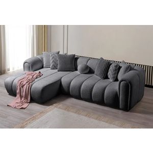 Ugaona Sofa N-Line lijevi - tamno siva