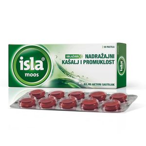 ISLA MOOS PASTILE A30 - Biljne pastile za grlo