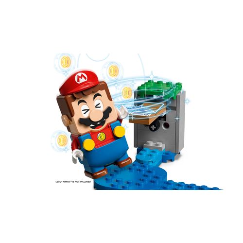 LEGO® SUPER MARIO™ 71400 big urchin u vožnji plažom slika 9