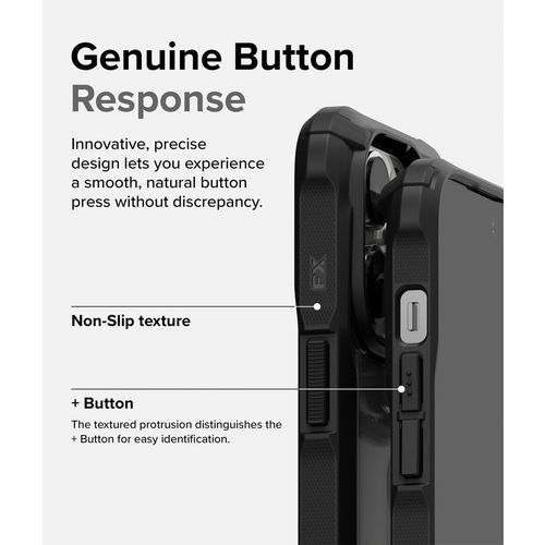 Ringke - Fusion X Design - iPhone 14 Pro - Camo Black slika 5