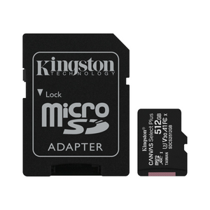 Kingston 512GB Canvas Select Plus, micSDHC