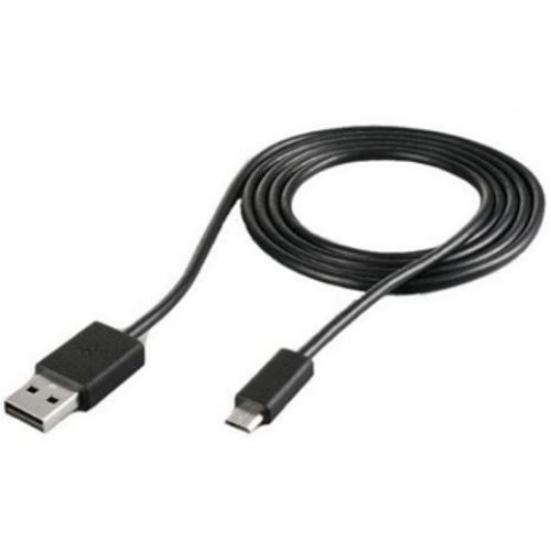 E-GREEN Kabl 2.0 USB A - USB Micro-B M/M 1m crni slika 1