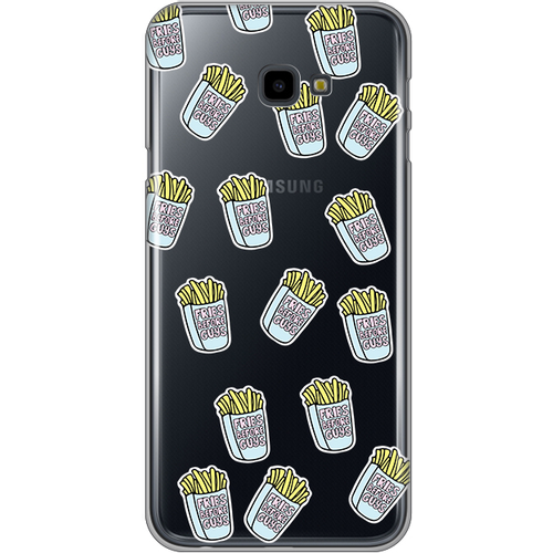 Torbica Silikonska Print Skin za Samsung J415F Galaxy J4 Plus Minty Fries slika 1