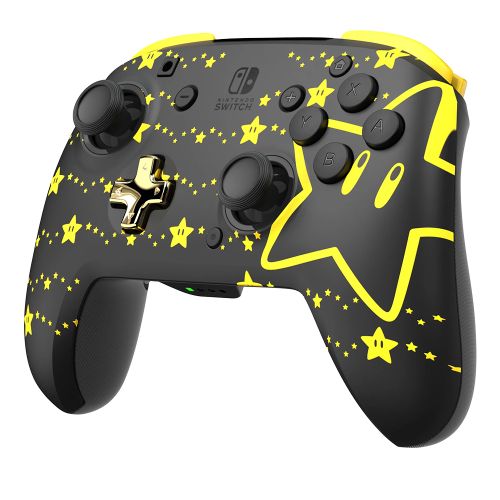 Nintendo Switch Wireless Controller Rematch - Super Star Glow In The Dark slika 3