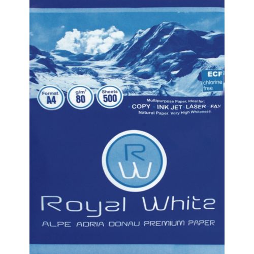 Papir Fotokopir Royal White A4/80g m2/ 500Lista za laser,inkjet i fotokopir masine Ris papira slika 6