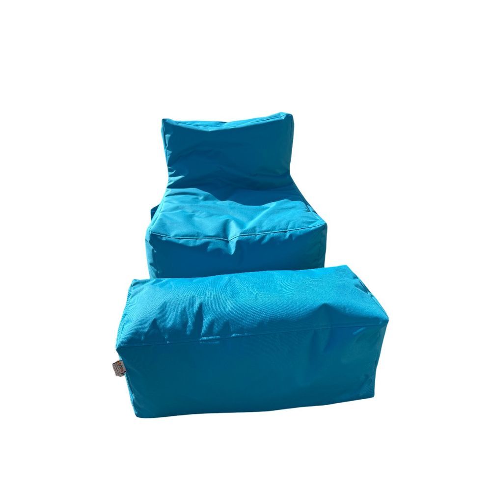 XXL Sedir - Tirkizni Set Bean Bag-a (2 Komada) slika 4