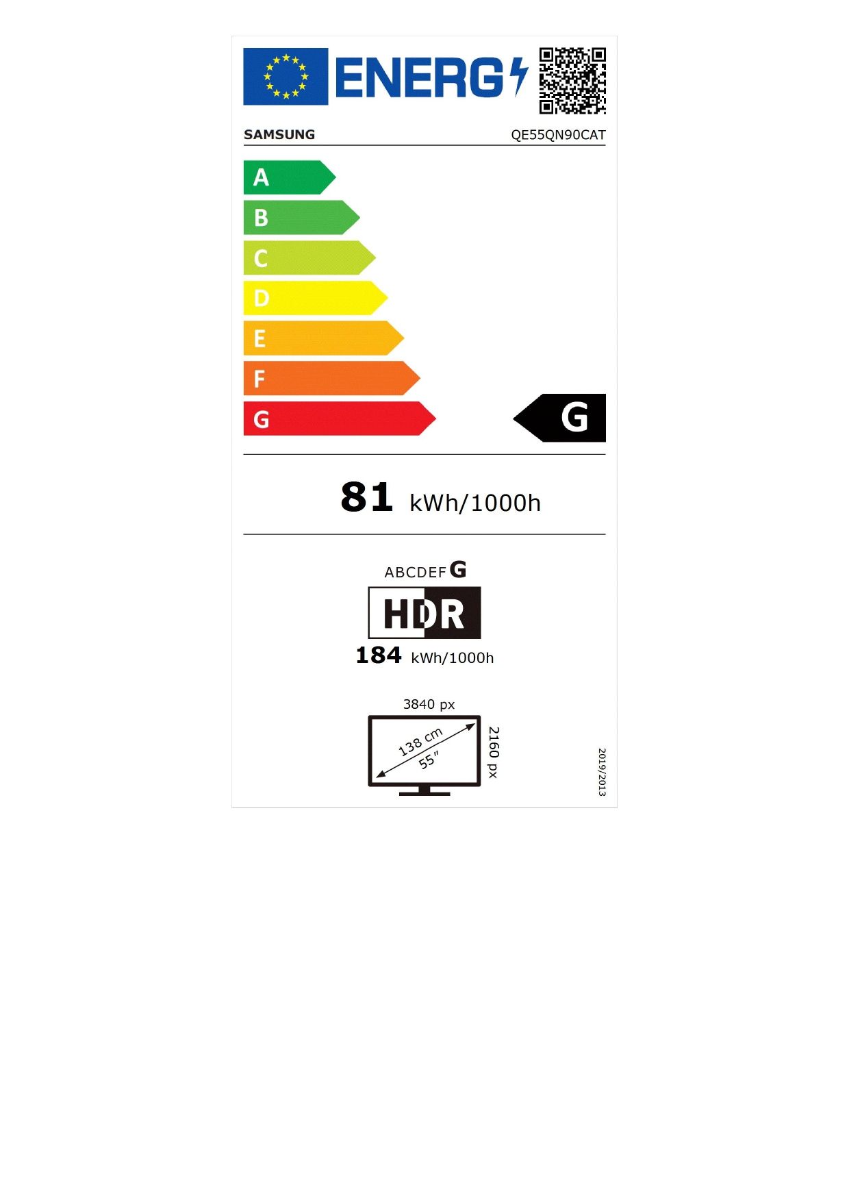 Energetski certifikat G