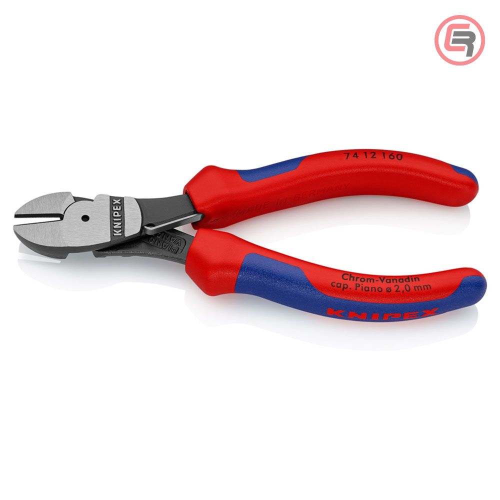Knipex Kliješta Bočna Sječa – Sječice Ojačana 160 mm Sa Oprugom – 74 12 160 slika 2