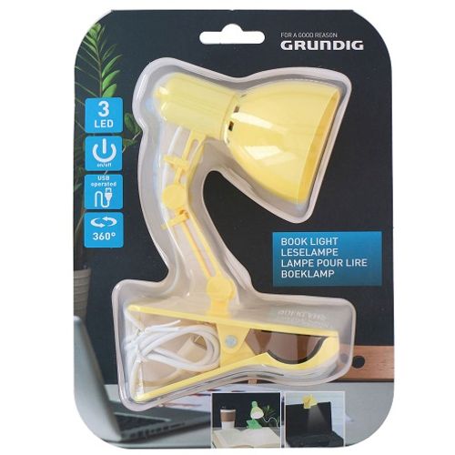 Grundig Lampa za Knjigu 3LED Yellow slika 1