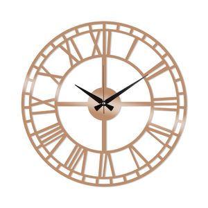 Wallity Ukrasni metalni zidni sat, Metal Wall Clock 2 - Copper