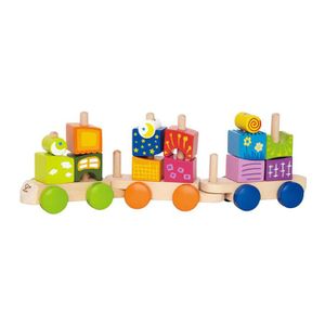 Hape Drveni vozić Fantasia Blocks Train E0417A 