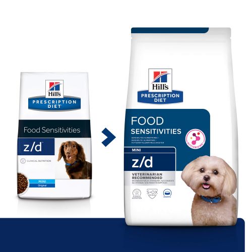 Hill's Prescription Diet z/d ActivBiome+ Food Sensitivities Mini Hrana za Pse, 1 kg slika 2