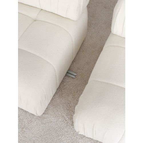 Soli 3 Seater - White White 3-Seat Sofa slika 10