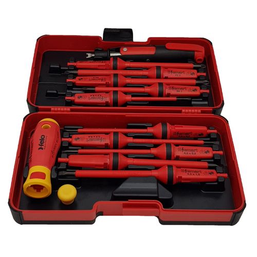 Set alata Felo XL-Strongbox E-smart VDE Industry SL/PZ/PH/XENO/SP 06391316 14 kom slika 3