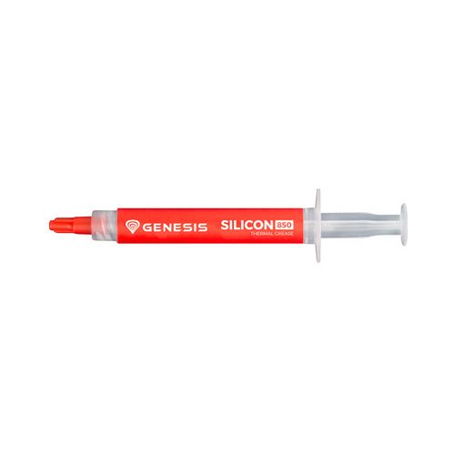 Natec NTG-1605 GENESIS SILICON 850, Thermal Grease, 2g capacity, Thermal conductivity 13.4 W/mK, Working Temperature -30°C to +250°C, Grey slika 4