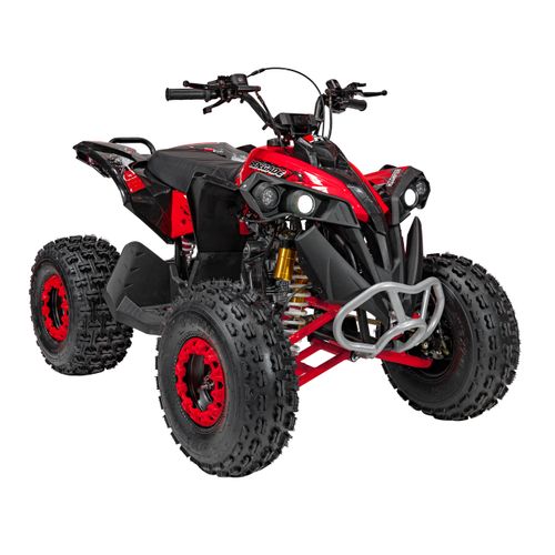 Quad na akumulator RENEGADE HighPer 125CC Combustion - crveni slika 2