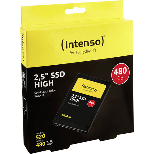 (Intenso) SSD Disk 2.5", kapacitet 480GB, SATA III High - SSD-SATA3-480GB/High slika 1