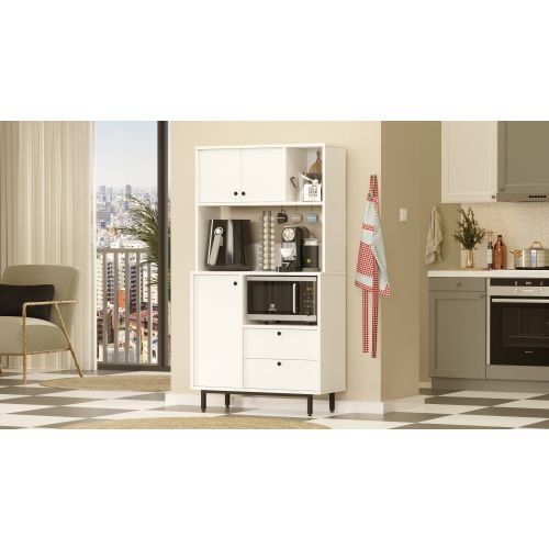 RE3-W White Multi Purpose Cabinet slika 3