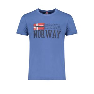 NORWAY 1963 MEN'S SHORT SLEEVE T-SHIRT BLUE