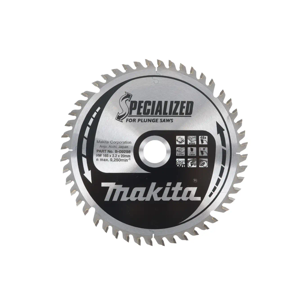 Makita - List za pilu s upuštanjem SP6000 specialized 165x20 B-33015 slika 1