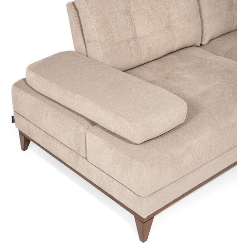 Sonya Cream 3-Seat Sofa slika 7