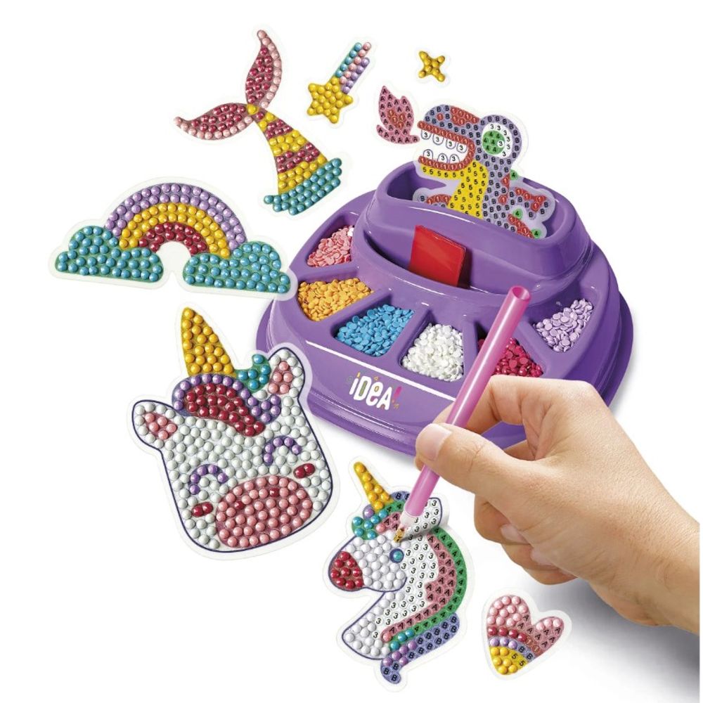 Clementoni CL18746 Idea Kreativni set Sparkly Creations Fantasy Art slika 3