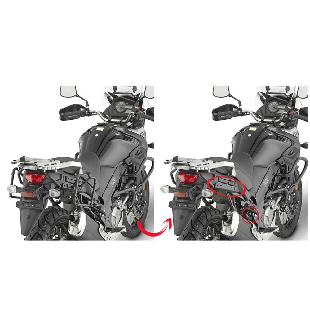Givi moto kofer Givi PLR3112 nosač za bočne kofere Suzuki DL 650 V-Strom (17 > 22) slika 1