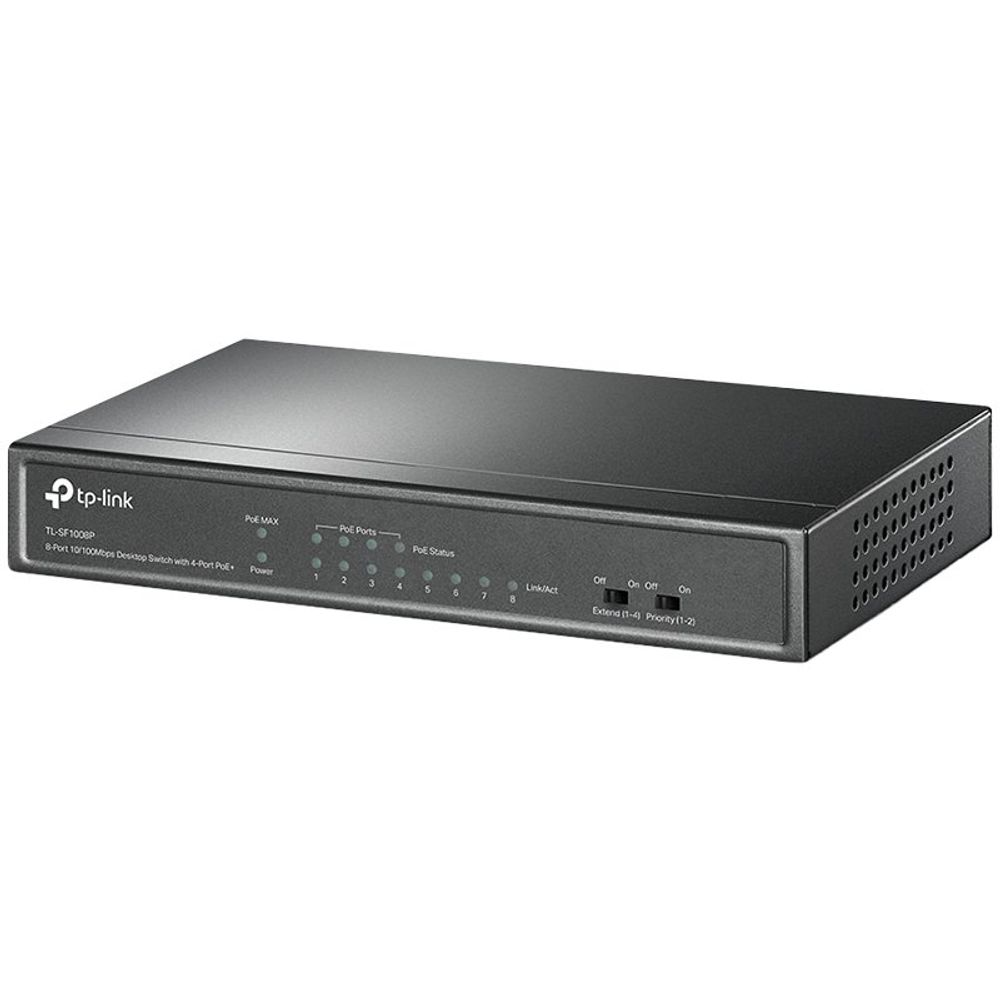 TP-Link TL-SF1008P, 8-portni 10/100Mbps Desktop PoE Switch slika 1