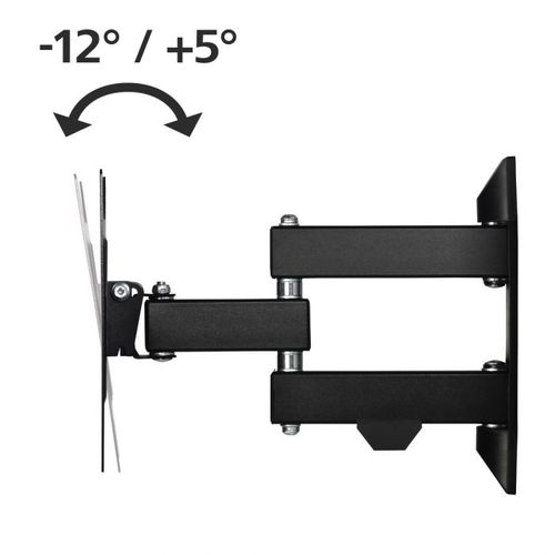 Hama LCD nosac, fullmotion, dve ruke, 19"-48", crni   VESA 200x200 slika 4