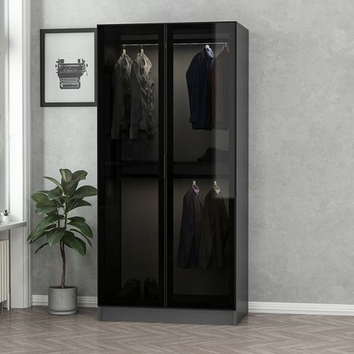 Kale Glass Anthracite - 210 Black
Anthracite Wardrobe slika 3