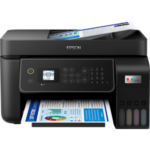 Epson C11CJ65412 L5310 EcoTank, print-scan-copy-fax, Color, A4, 5760X1440, Wi-Fi, LAN, ADF, LCD, Manual Duplex