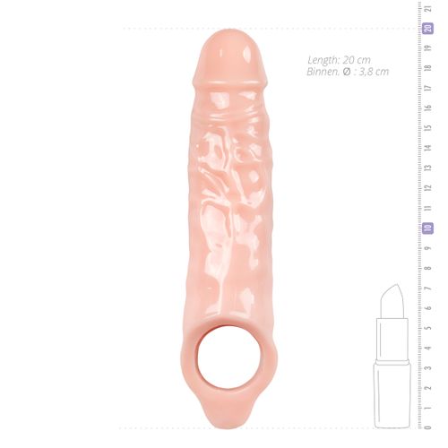 Navlaka za penis Really Ample, kožna slika 5