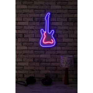 Wallity Ukrasna plastična LED rasvjeta, Guitar