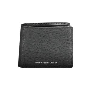 TOMMY HILFIGER BLACK MEN'S WALLET