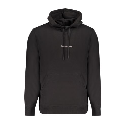 CALVIN KLEIN MEN'S BLACK ZIPLESS SWEATSHIRT slika 1