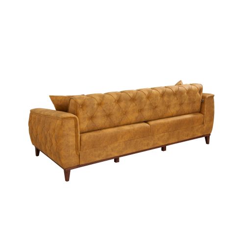 Atelier Del Sofa Marta-TKM06 Žuti set kauča na razvlačenje slika 8