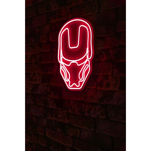 Wallity Ukrasna plastična LED rasvjeta, Iron Man - Red slika 1