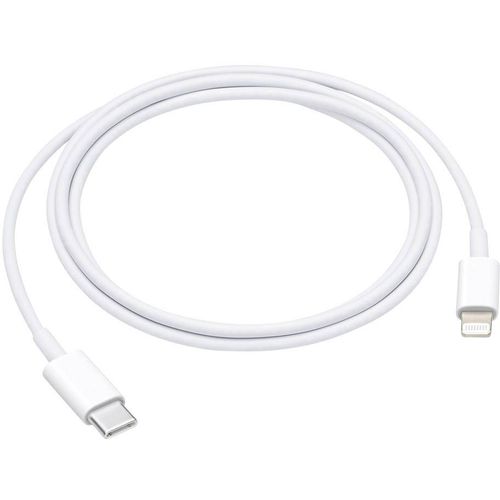 Apple iPad/iPhone/iPod priključni kabel [1x muški konektor USB-C® - 1x muški konektor Apple dock lightning] 1.00 m bijela slika 1