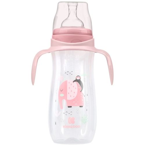 Kikka Boo Plastična flašica Jingle Jungle 400ml 3m+ Pink slika 1