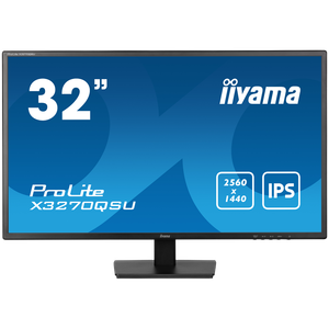 IIYAMA LED Monitor X3270QSU-B1 31.5" IPS WQHD 2560 x 1440 @100Hz